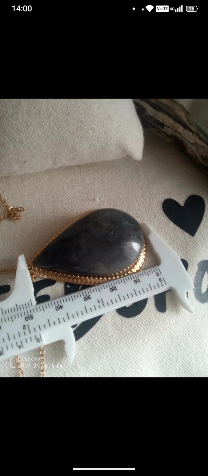 Collier bohème labradorite pierre de protection – photo 4